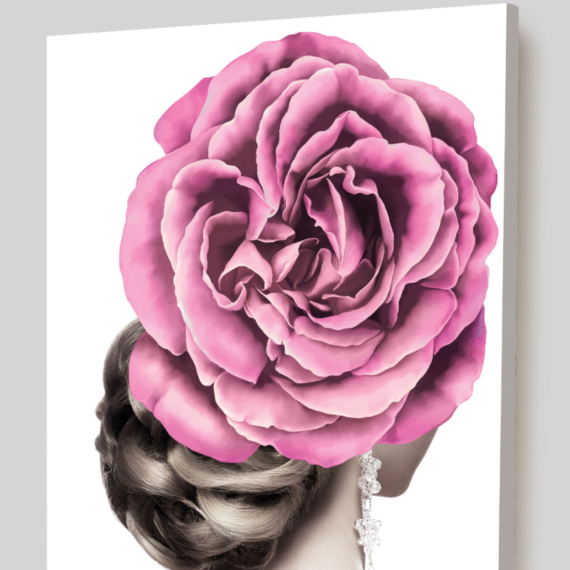 Wall Art & Paintings - Pink Rosa Wall Painting