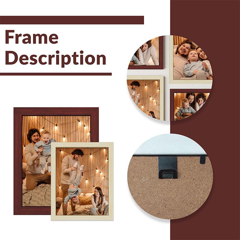 Buy Colette Photo Frame - Set Of Nine Photo Frames from Vaaree