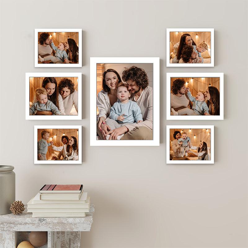 Buy Cecilia Photo Frame - Set Of Seven Photo Frames from Vaaree