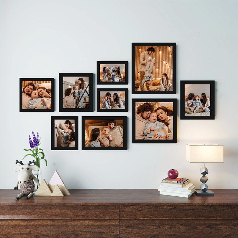 Buy Capri Photo Frame - Set Of Nine Photo Frames from Vaaree