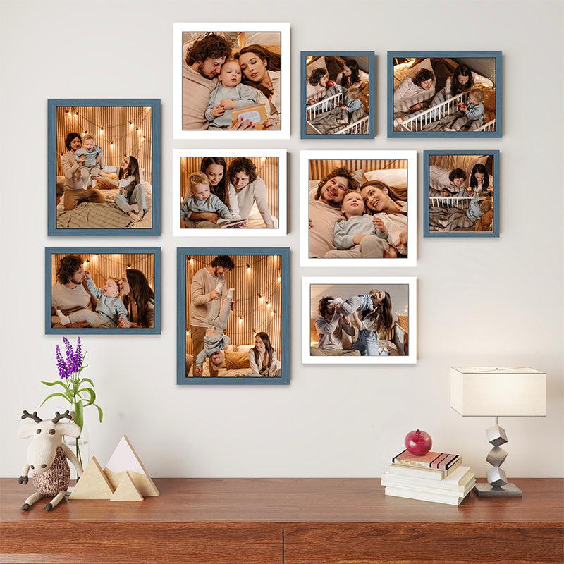 Buy Finley Photo Frame - Set Of Ten Photo Frames from Vaaree