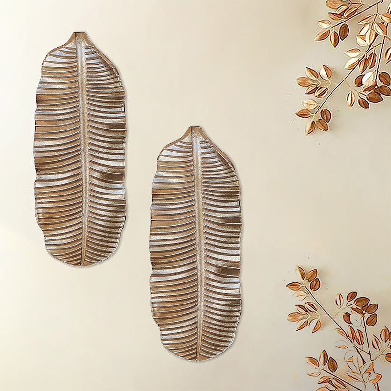 Wall Accents - Foliage Opulence Wall Accent - Set Of Two