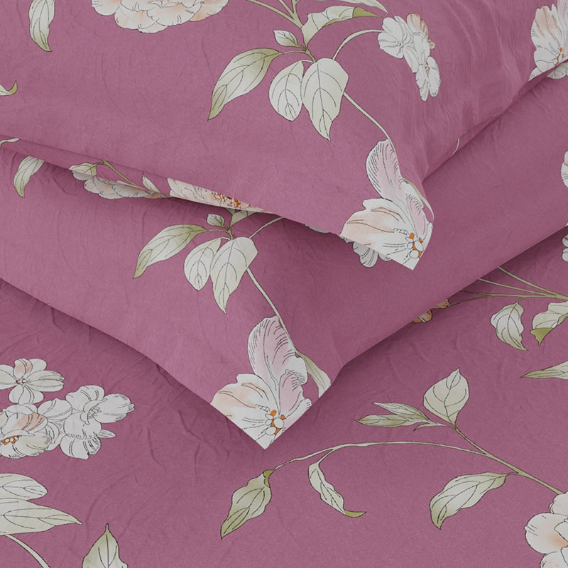 Buy Aziza Floral Bedsheet Bedsheets from Vaaree