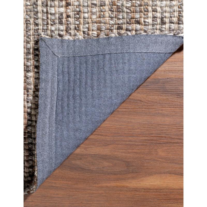 Buy Artistry Threads Hand Woven Rug - Brown Rugs from Vaaree