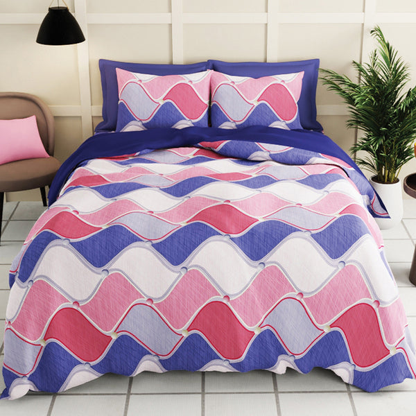 Buy Leia Wavy Bedsheet Bedsheets from Vaaree