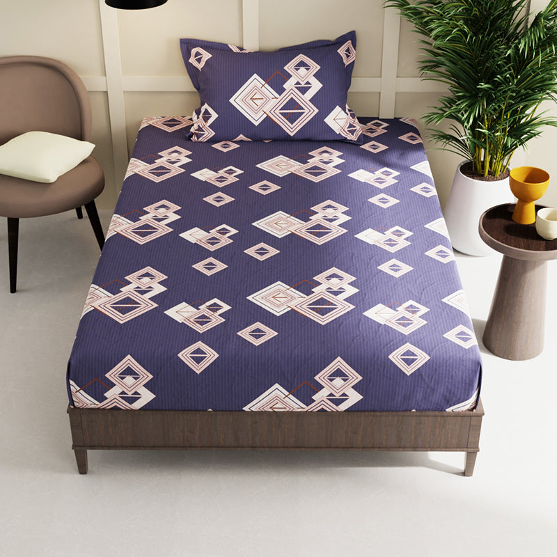 Buy Yeol Abstract Bedsheet Bedsheets from Vaaree