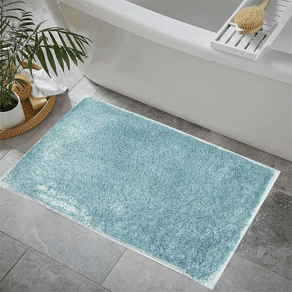 Buy Lecro Anti Skid Bath Mat - Blue Bath Mats from Vaaree