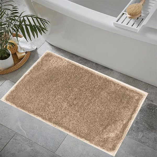 Buy Lecro Anti Skid Bath Mat - Beige Bath Mats from Vaaree