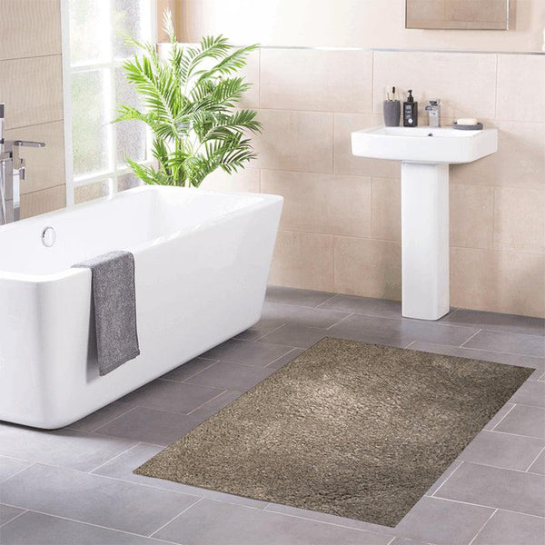 Buy Lecro Anti Skid Bath Mat - Taupe Gray Bath Mats from Vaaree