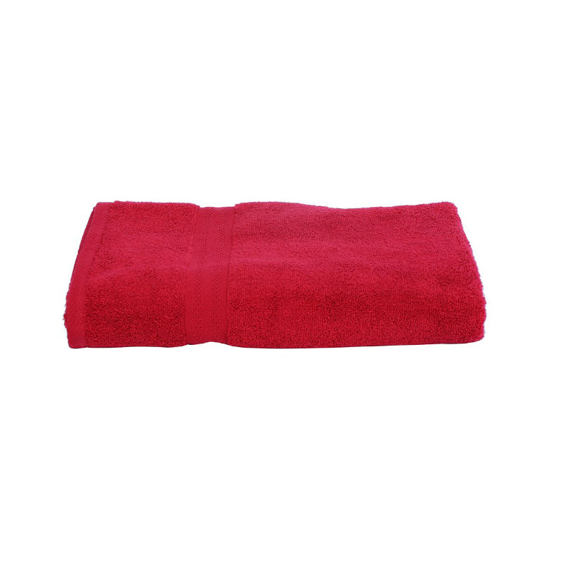 Buy Miorah Bath Towel - Red Bath Towels from Vaaree