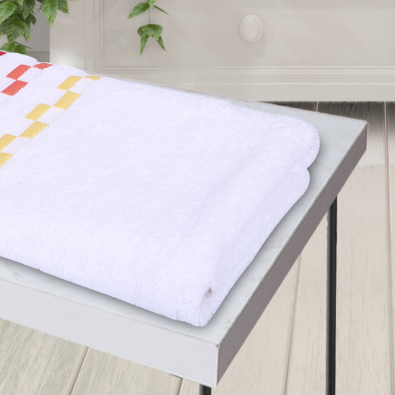 Buy Delpha Bath Towel - White Bath Towels from Vaaree