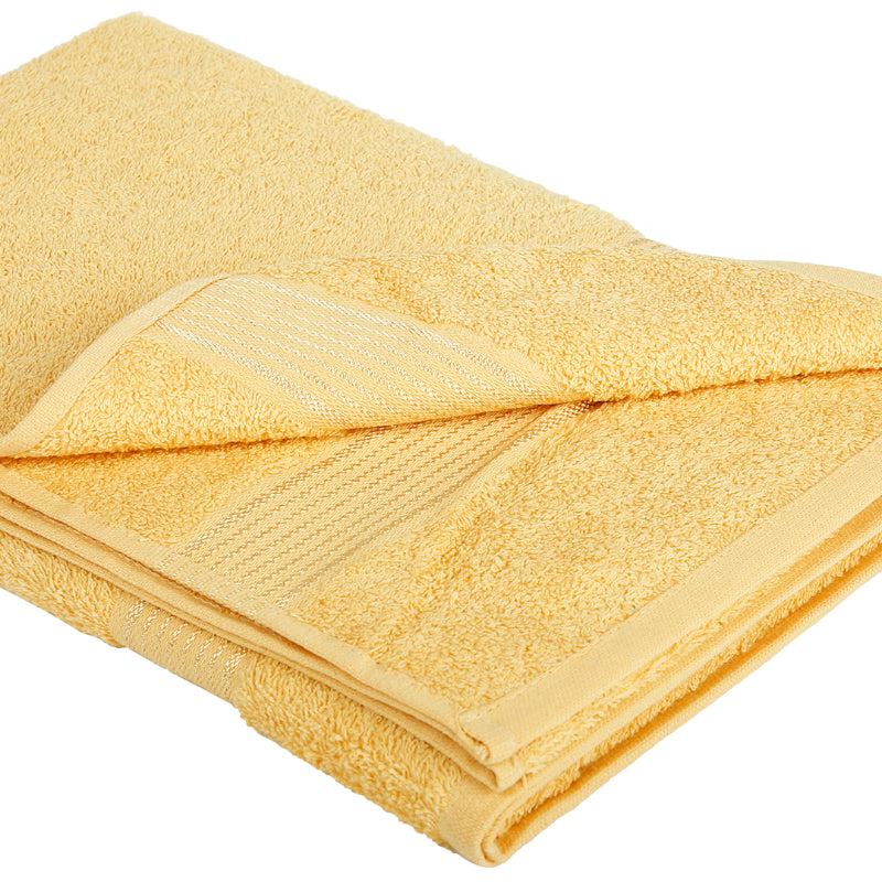 Buy Junia Bath Towel - Yellow Bath Towels from Vaaree