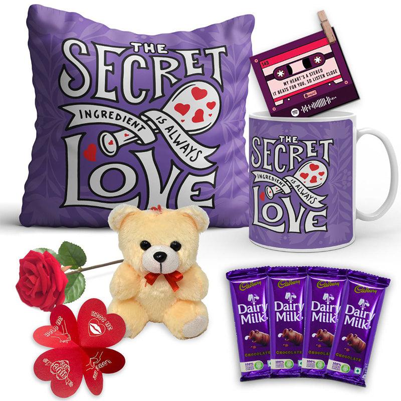 Buy The Secret Ingredient Gift Set - Purple Gift Box from Vaaree