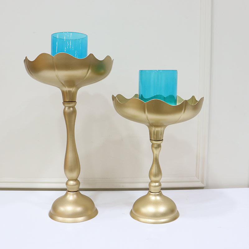 Buy Kamla Candle Holder - Set Of Two Candle Holders from Vaaree