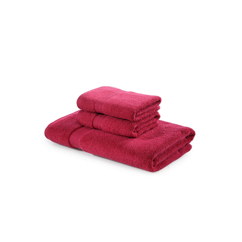 Buy Miorah Towel Combo (Rust) - Three Piece Set Towel Sets from Vaaree