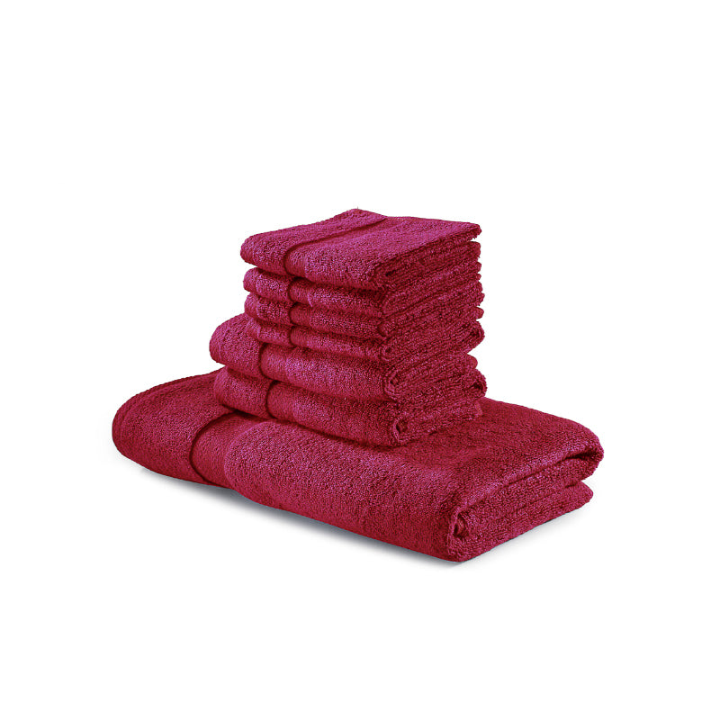 Buy Miorah Towel Combo (Rust) - Eight Piece Set Towel Sets from Vaaree