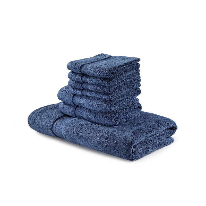 Buy Miorah Towel Combo (Blue) - Eight Piece Set Towel Sets from Vaaree