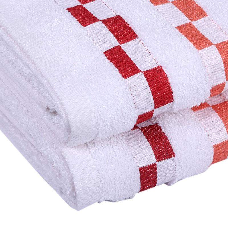 Buy Delpha Bath Towel (White) - Set Of Two Bath Towels from Vaaree