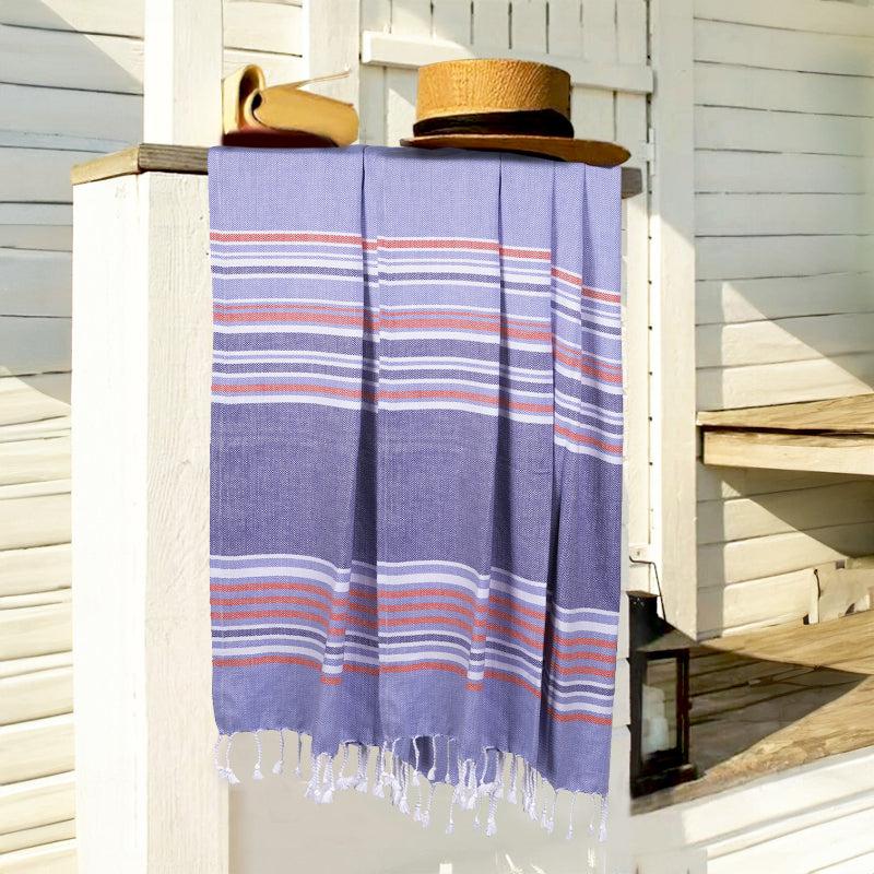 Buy Jadore Bath Towel (Lilac) - Set Of Two Bath Towels from Vaaree