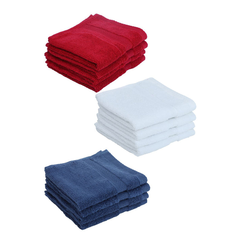 Buy Arja Miorah Face Towel - Set Of Twelve Hand & Face Towels from Vaaree