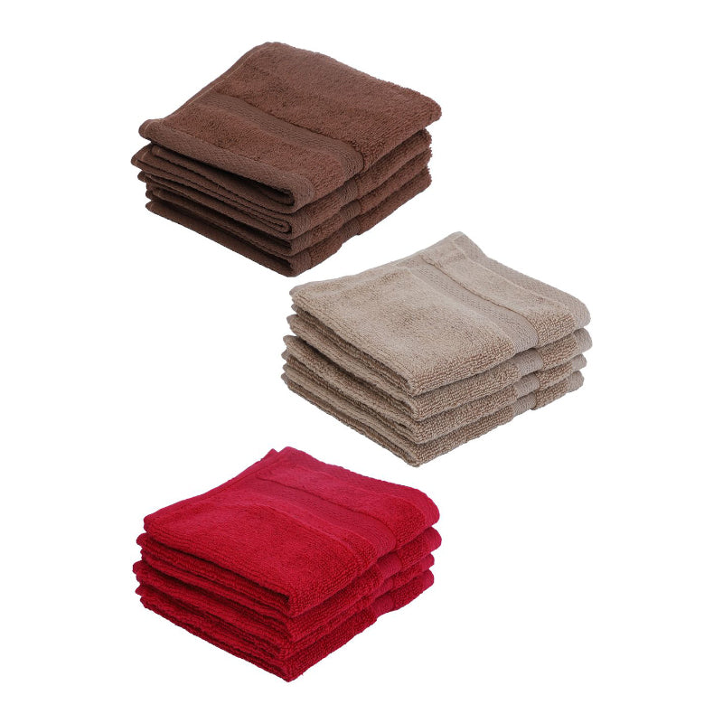 Buy Meldora Miorah Face Towel - Set Of Twelve Hand & Face Towels from Vaaree