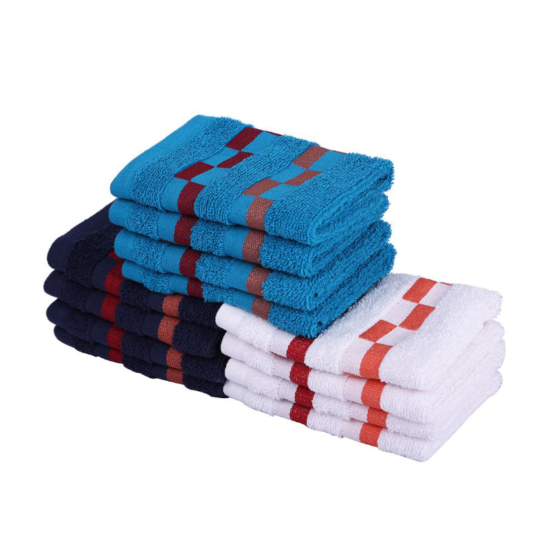 Buy Criva Delpha Face Towel - Set Of Twelve Hand & Face Towels from Vaaree