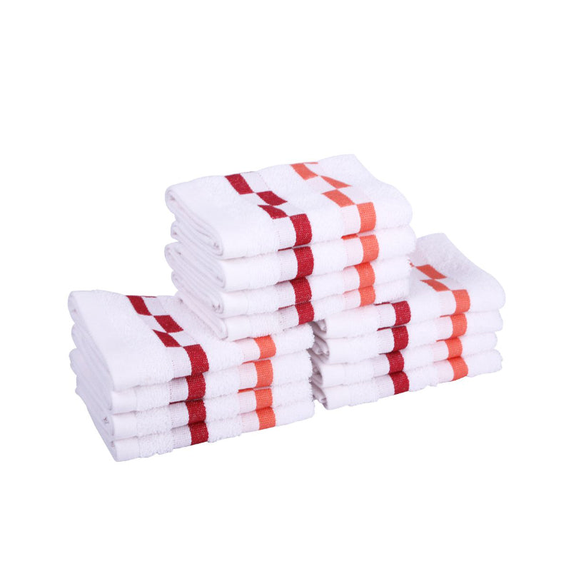 Buy Delpha Face Towel (White) - Set Of Twelve Hand & Face Towels from Vaaree