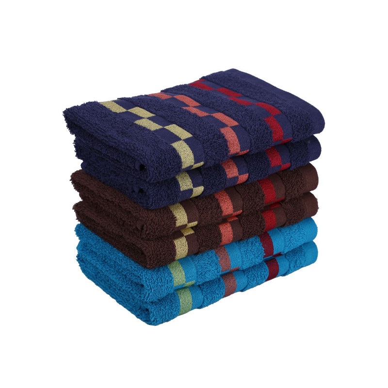 Buy Nira Delpha Hand Towel - Set Of Six Hand & Face Towels from Vaaree