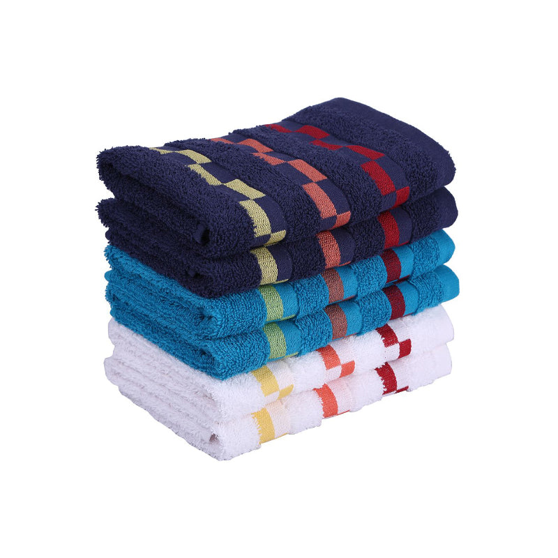 Buy Iva Delpha Hand Towel - Set Of Six Hand & Face Towels from Vaaree