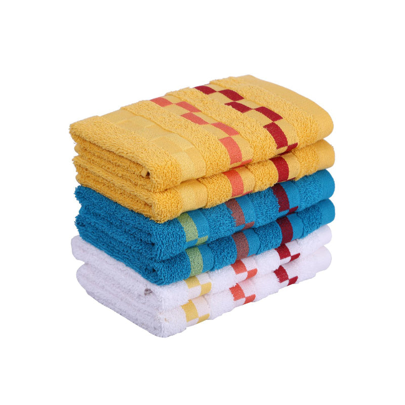 Buy Weda Delpha Hand Towel - Set Of Six Hand & Face Towels from Vaaree