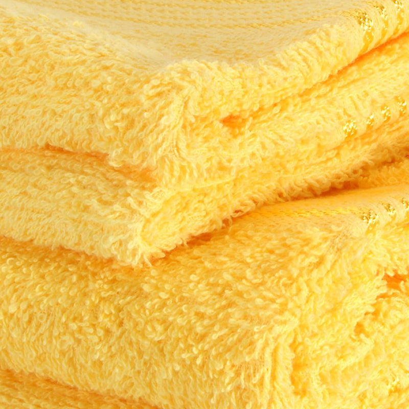 Buy Eva Quick Dry Towel Combo (Yellow) - Six Piece Set Towel Sets from Vaaree