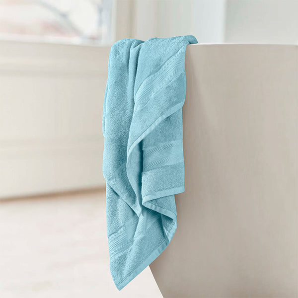 Buy Reign Bath Towel - Blue Bath Towels from Vaaree