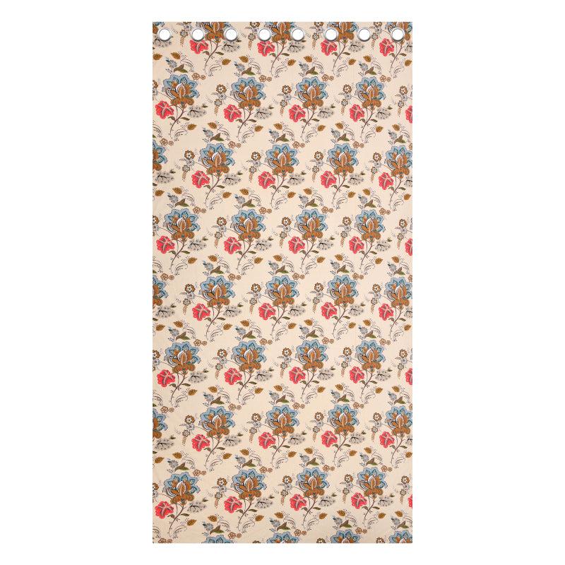 Buy Anagh Floral Curtains - Floral Cream Curtains from Vaaree