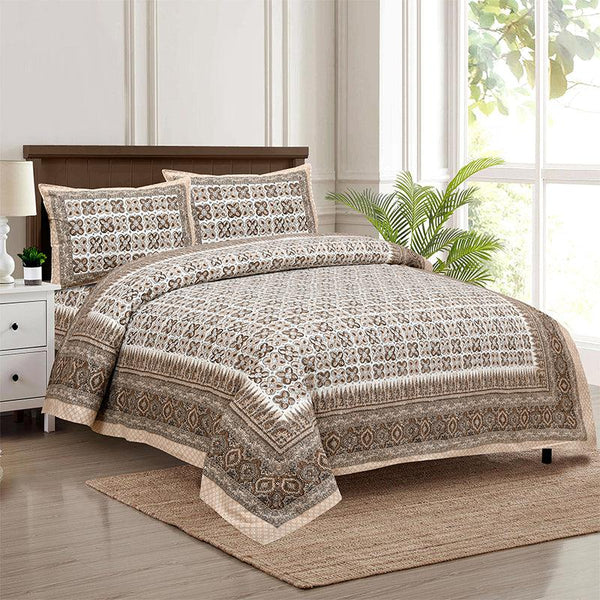 Buy Murti Ethnic Bedsheet - Brown Bedsheets from Vaaree