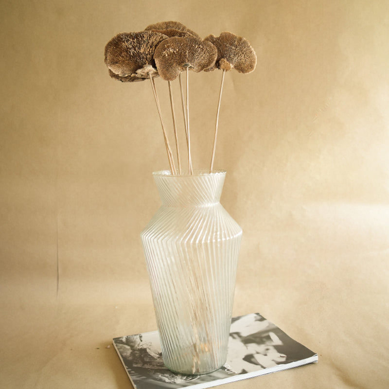 Buy Natural Sponge Mushroom Bunch - Set Of Five Artificial Flowers from Vaaree