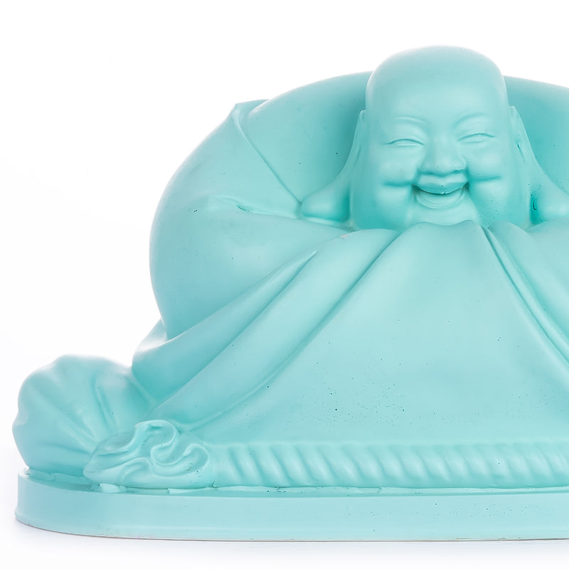 Buy Budai Laughing Buddha - Cyan Showpiece from Vaaree