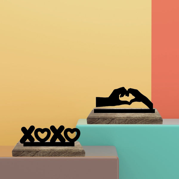 XOXO Lovebirds Showpiece - Set Of Two