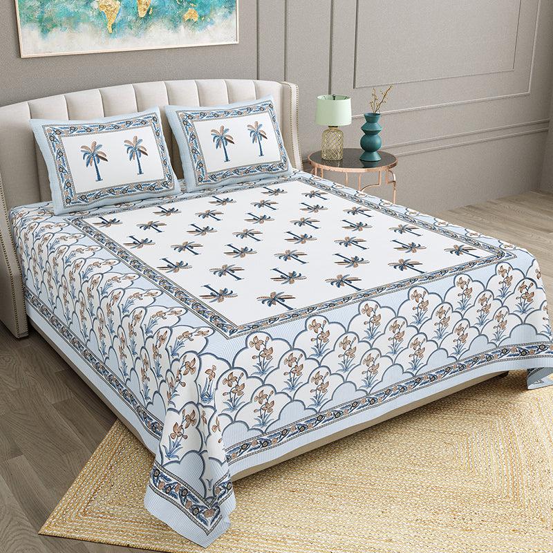 Buy Muhyi Tropical Bedsheet Bedsheets from Vaaree