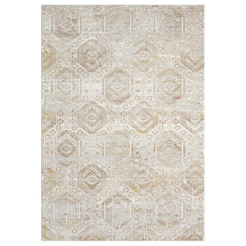 Buy Letti Abstract Carpet - Beige Carpet from Vaaree