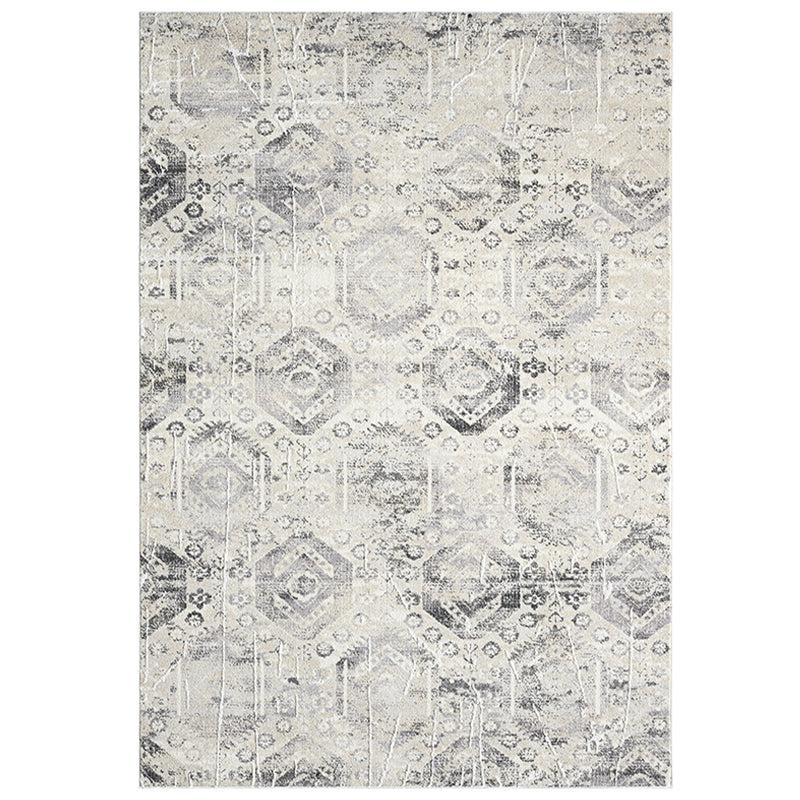 Buy Letti Abstract Carpet - Grey Carpet from Vaaree