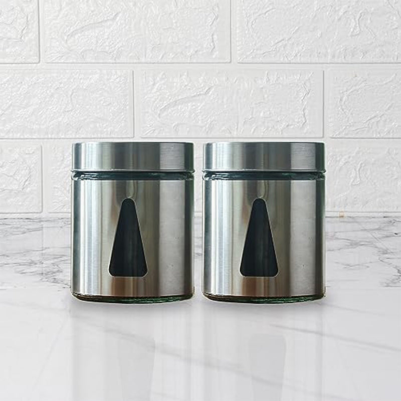 Jar - Nesho Storage Jar (700 ML) - Set Of Two