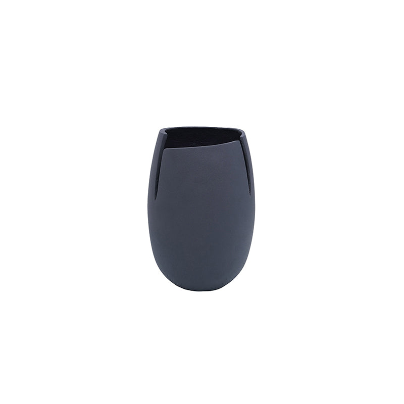 Buy Esti Raw Grey Vase Vase from Vaaree