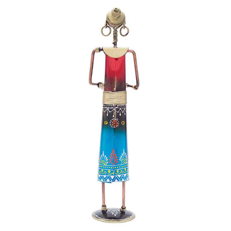 Buy Rajasthani Working Lady Showpiece Showpieces from Vaaree