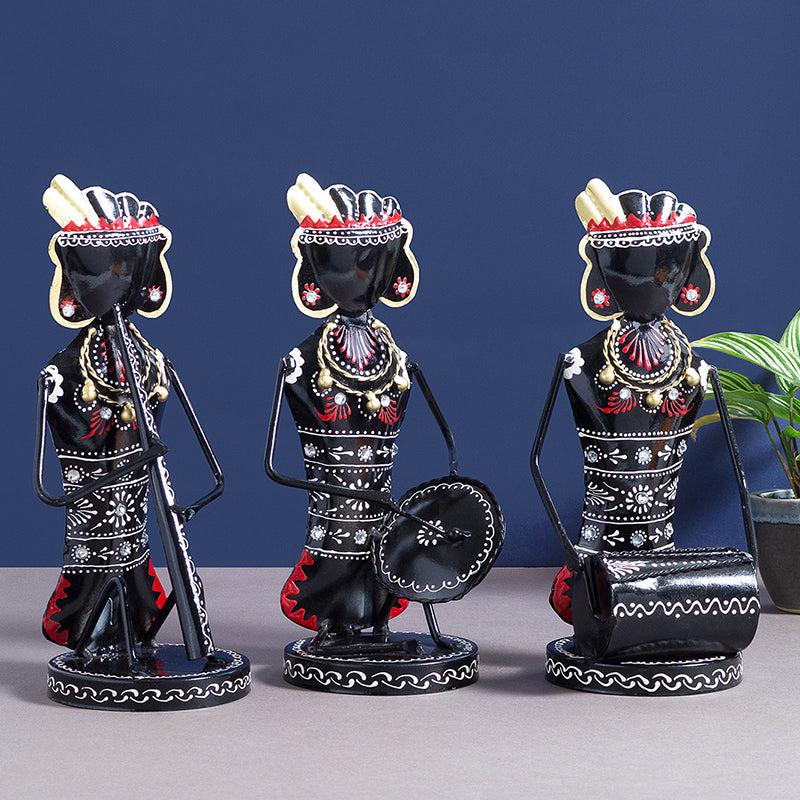 Buy Tribania Handcrafted Showpiece - Set Of Three Showpieces from Vaaree