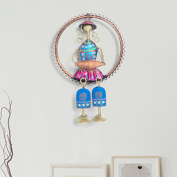 Buy Doll Dhol Handcrafted Wall Accent Wall Accents from Vaaree