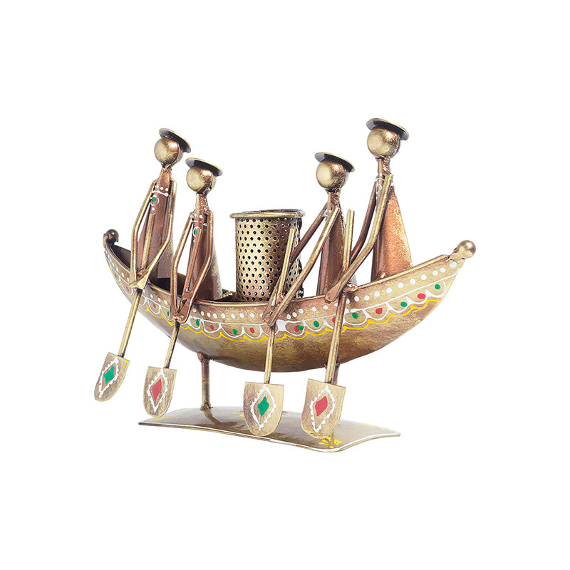 Pen Stand - Antique Boat Stationary Stand