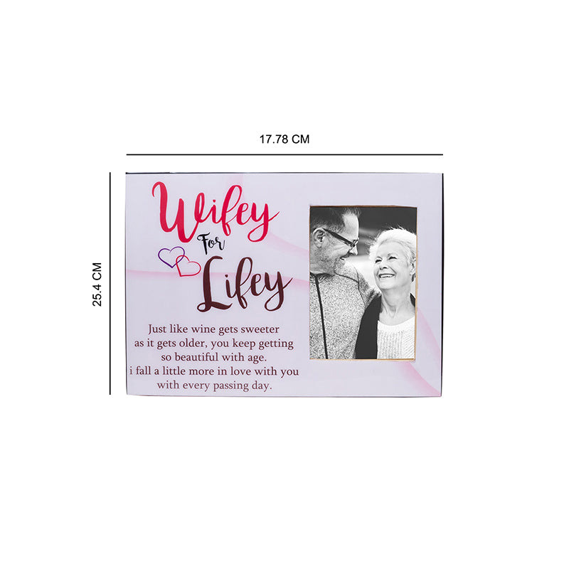 Buy Wifey Love Table Photo Frame Photo Frames from Vaaree