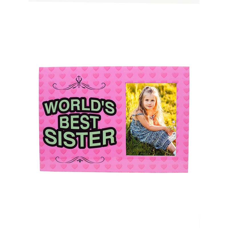 Buy Wordls Best Sister Table Photo Frame Photo Frames from Vaaree