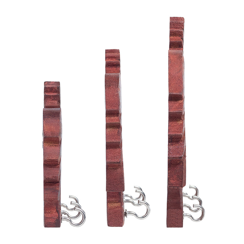 Hooks & Key Holders - Horse Max Key Holder - Set Of Three