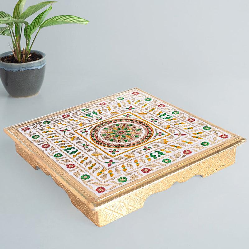 Buy Devaya Handcrafted Chowki Pooja Chowki from Vaaree